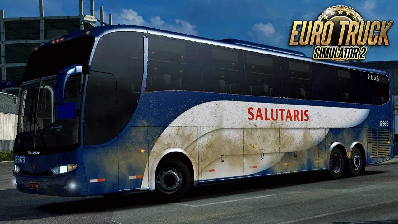 ETS 2 – MOD BUS | PARADISO G6 1200 | SALUTARIS | São Paulo / Vitória da Conquista - RBR + EAA