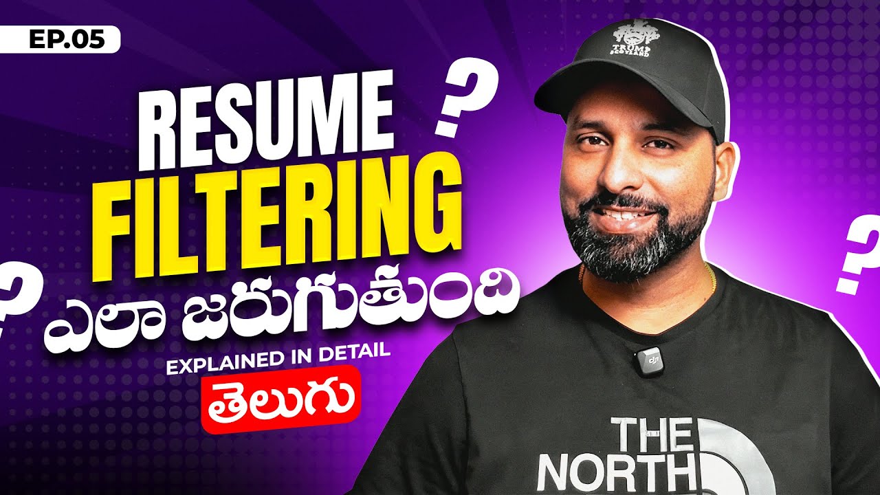 CV (Resume) filtering in ATS System. JD to Job Offer. Ep 05. AskJai. Telugu