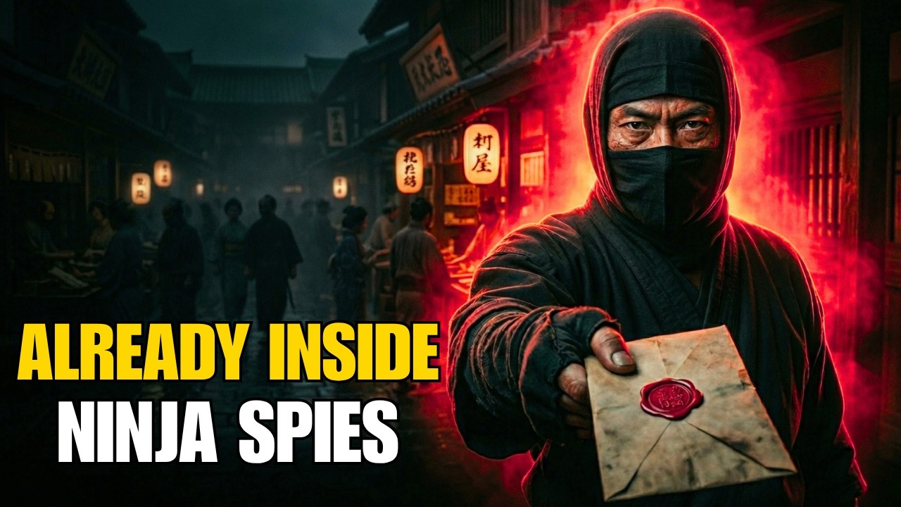 The Secret Ninja Spy Network That Controlled Japan - Bansenshukai | Japan's Untold Stories
