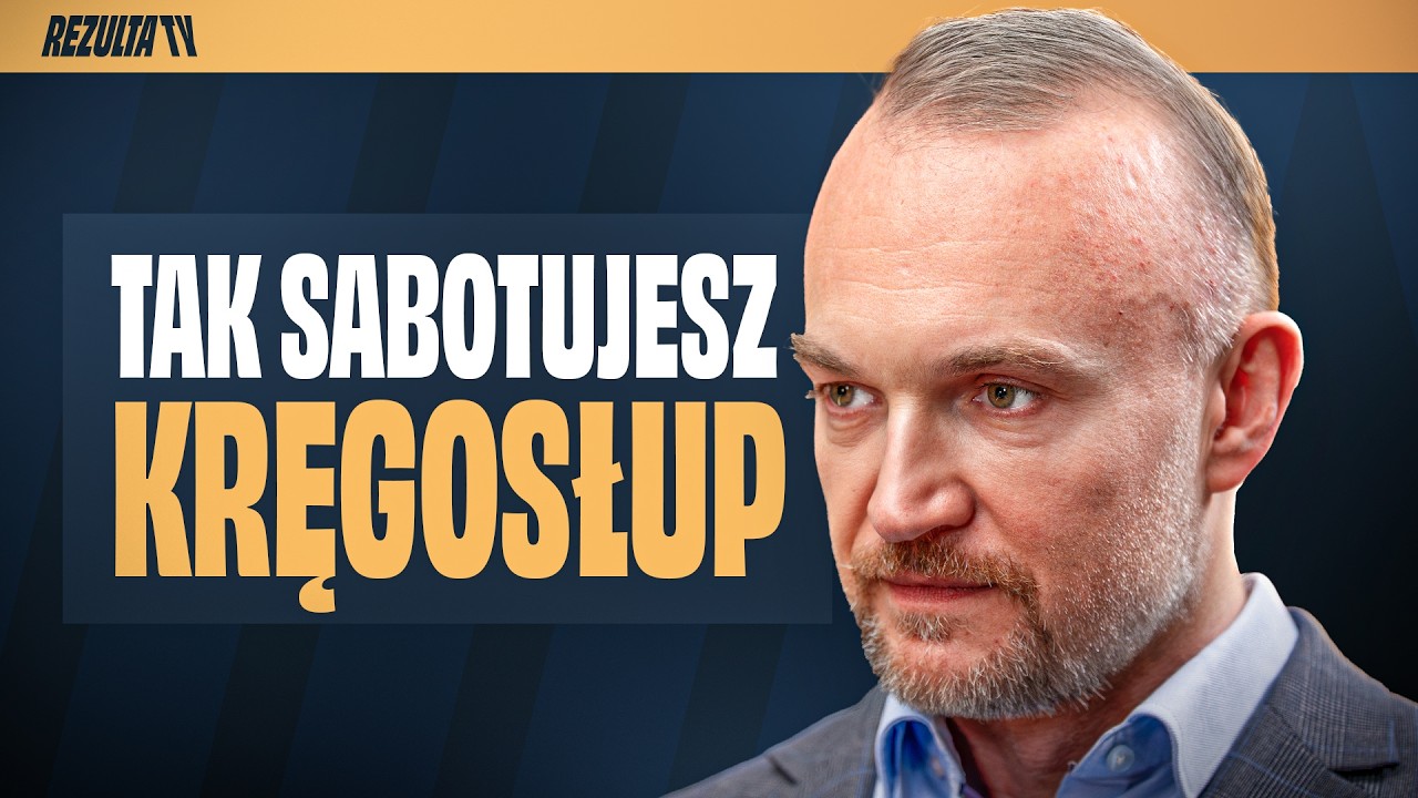 Dlaczgo wszystkich bolą plecy? Prawda o zdrowiu kręgosłupa | lek. Andrzej Kroszczyński