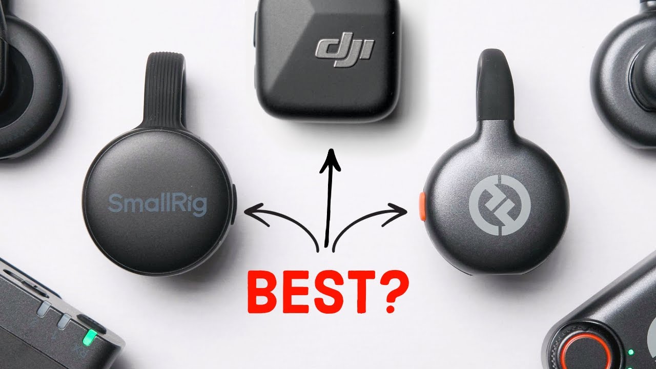 DJI Mic Mini vs Hollyland M2S vs Smallrig S70 - Audio Tests!