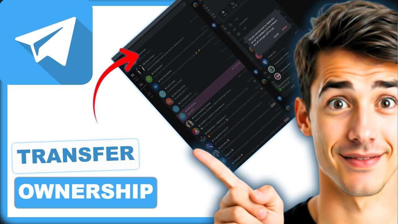 Как передать права собственности на канал в Telegram (самый простой способ) (руководство 2026 года)
