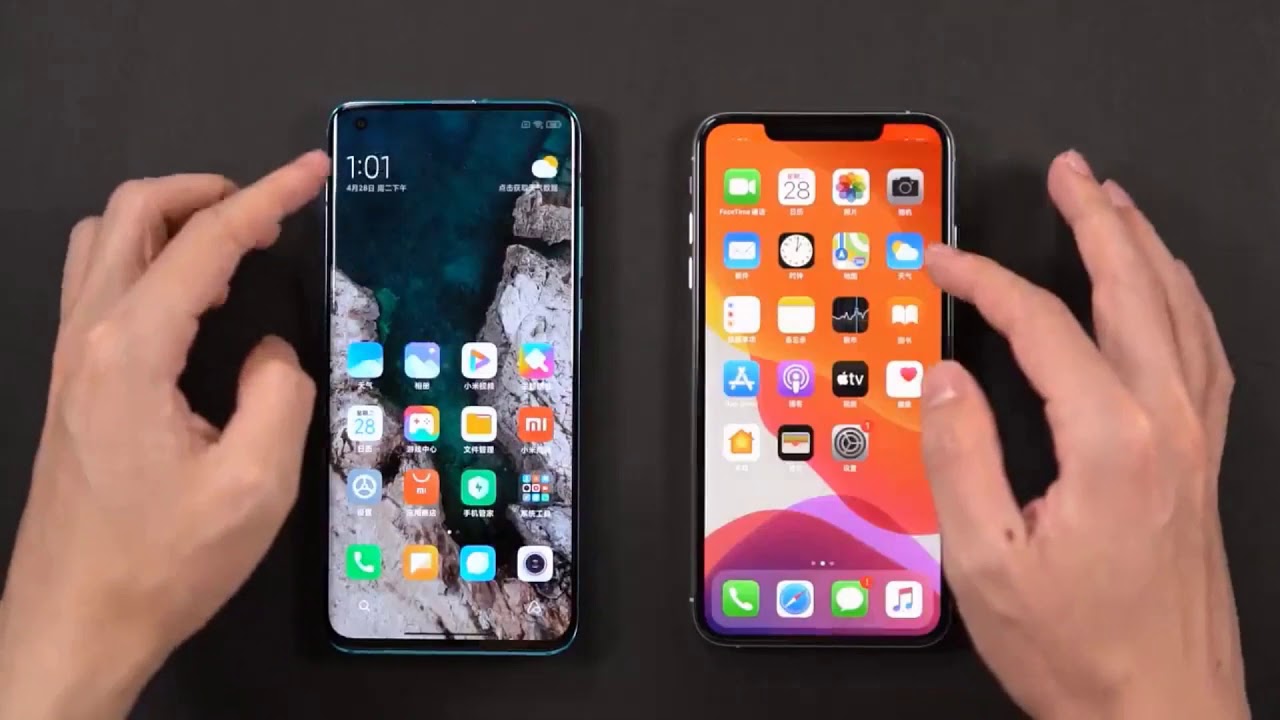 Miui 12 Vs iOS 13