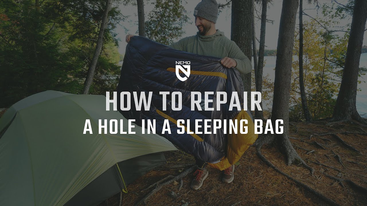NEMO | How to Patch a Hole in a Sleeping Bag