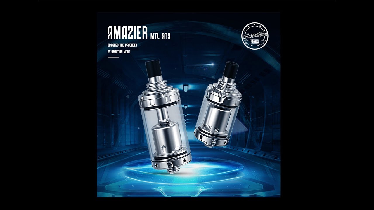 Amazier MTL RTA | by Ambition Mods | Full & detailed review + comparisons.