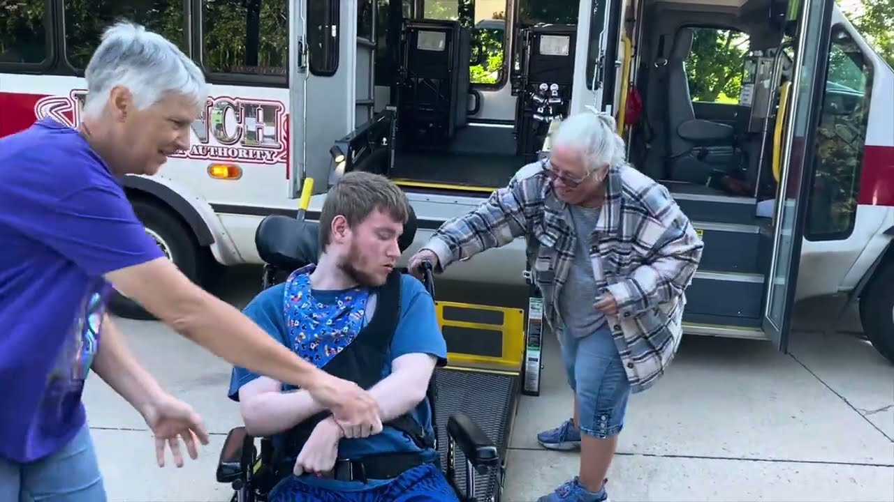 Bata Bus driver Kay picking Sam up & dropping him off at IFS 8.18.25 @onthatnote 