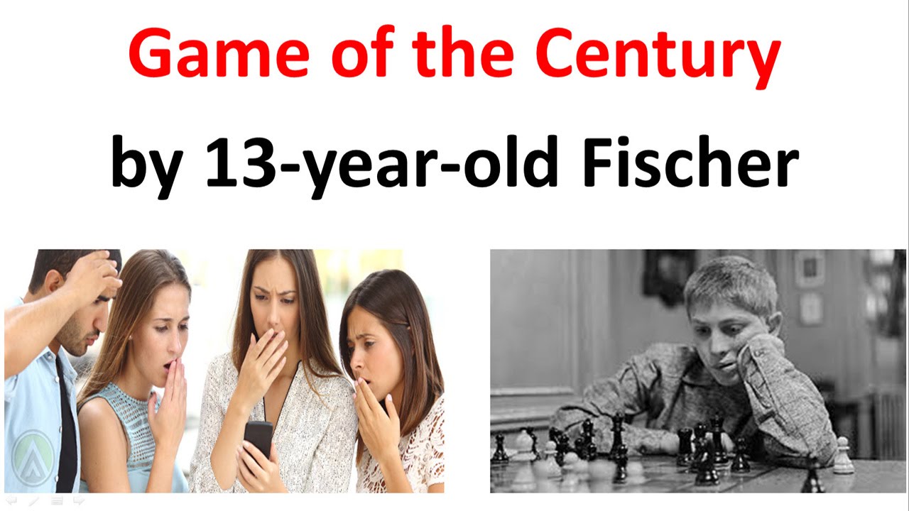 13-year-old Fischer plays the GREATEST chess game of all time!