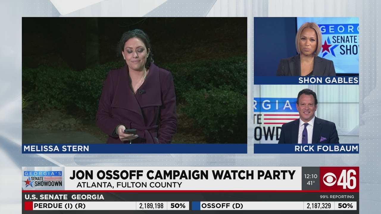 U.S. Senate runoff candidate Jon Ossoff results