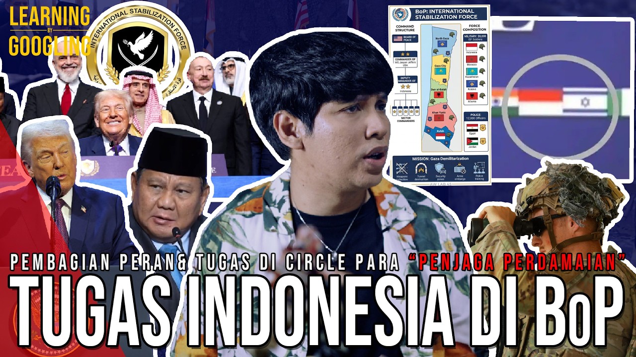 TUGAS INDONESIA DI BOARD OF PEACE! Kantor Penghubung Palestina Demi Damai Atau Agenda?|LearnGoogling