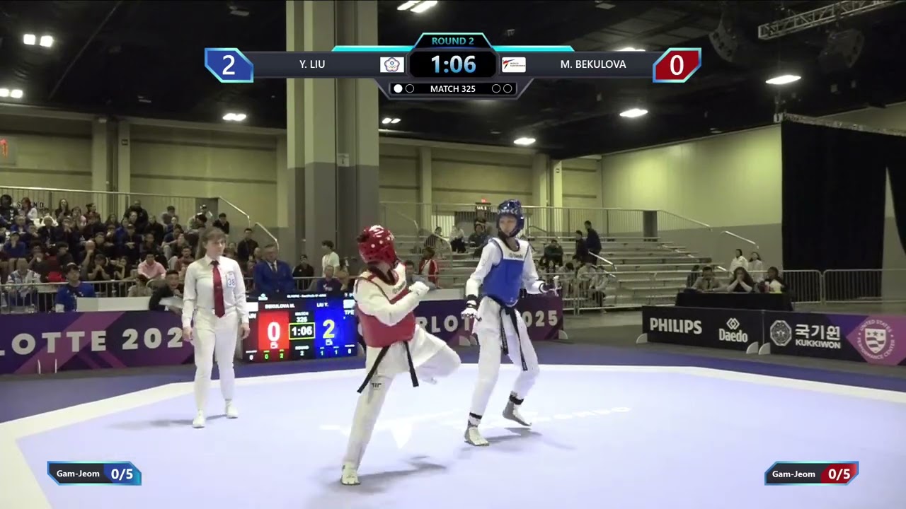 325 Semifinals W  49kg TPE Y  LIU AIN M  BEKULOVA PGM