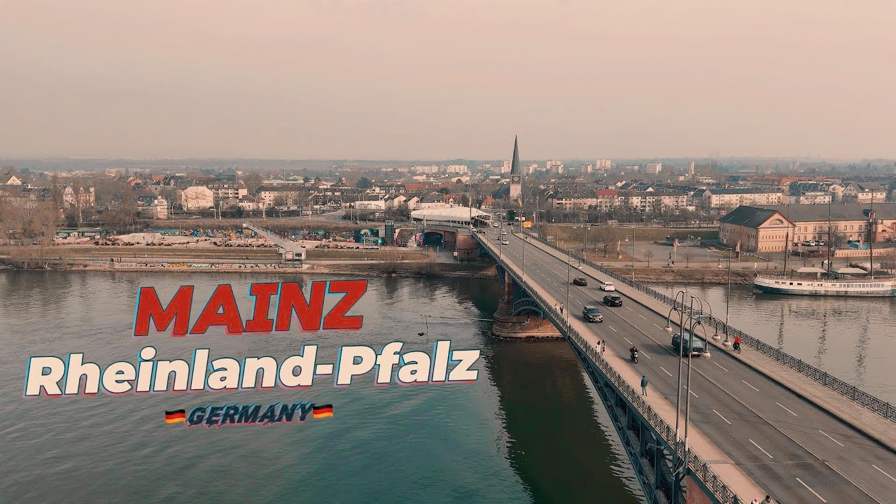 Майнц, Германия 🇩🇪 Сердце Рейна
