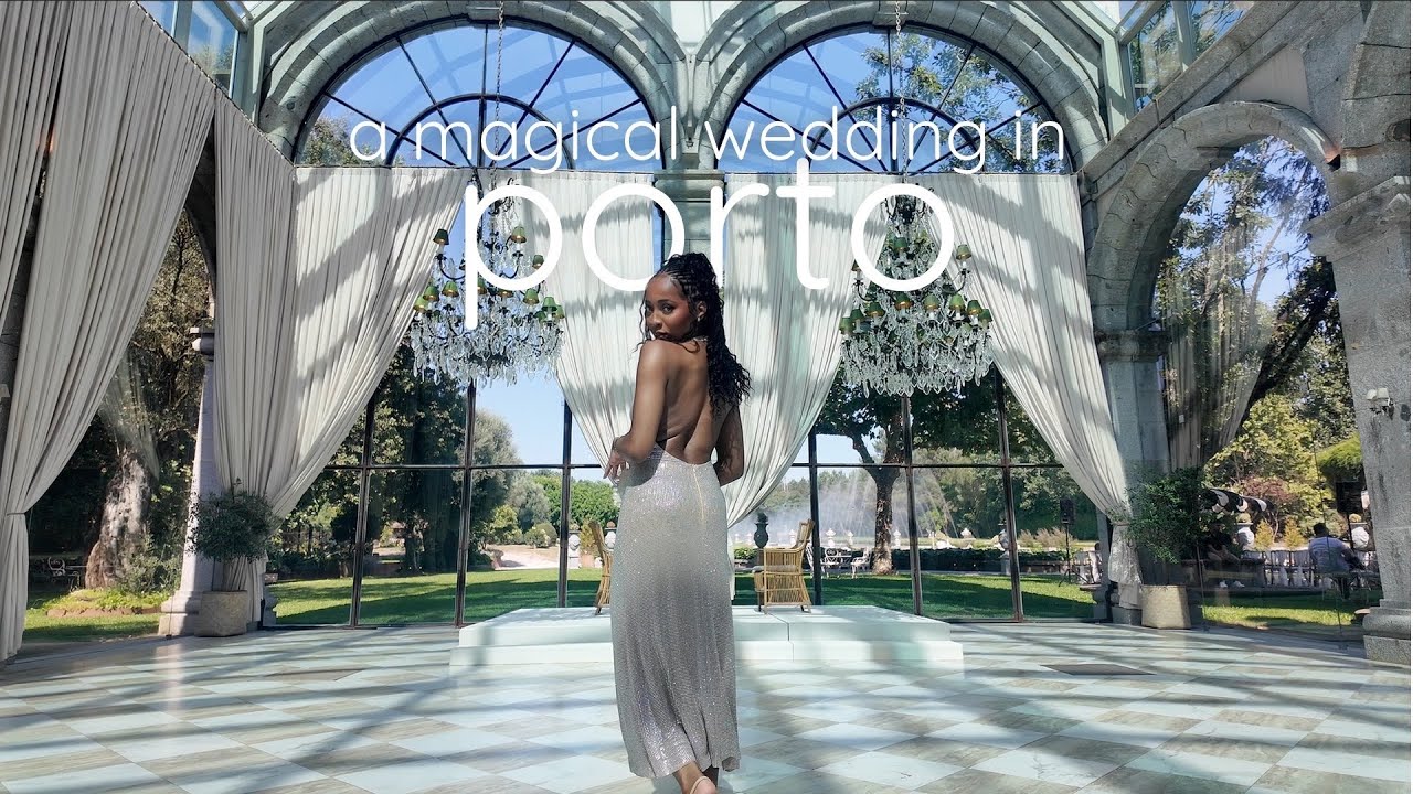 the most beautiful destination wedding i’ve ever been to | porto vlog