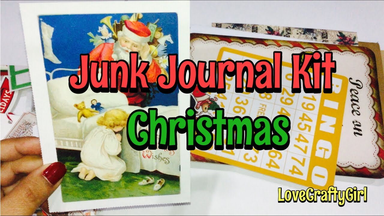 Junk Journal Christmas Kit