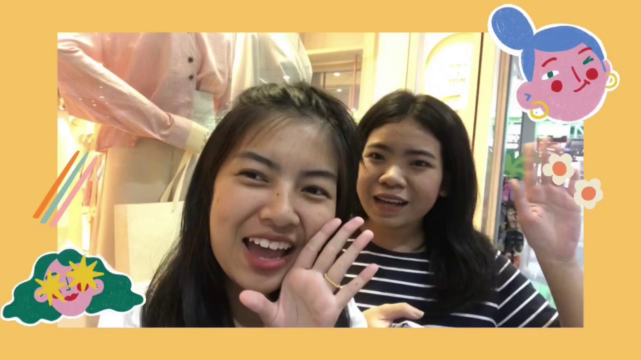 Vlog with Yok and Nut | Shopping in the budget of 500 bath.