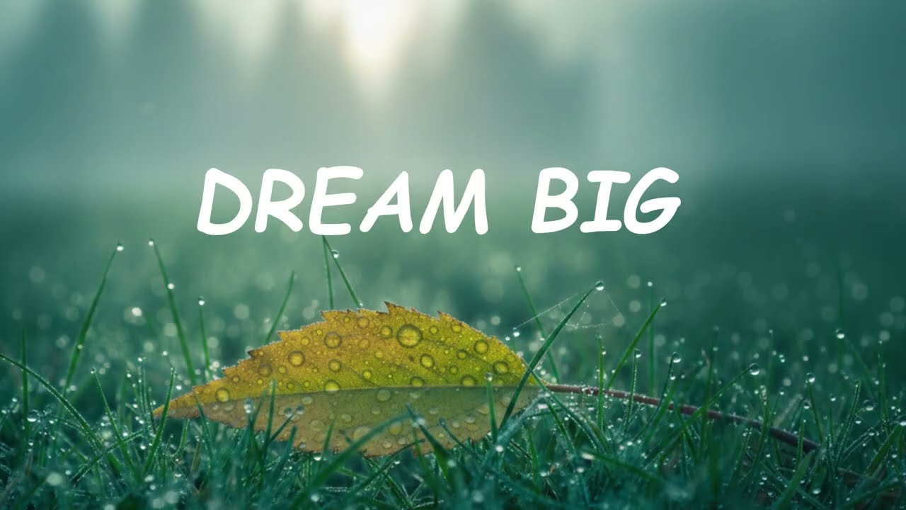 DREAM BIG – Relaxing Instrumental for Positive Energy | Peaceful Music for Study and Work.
