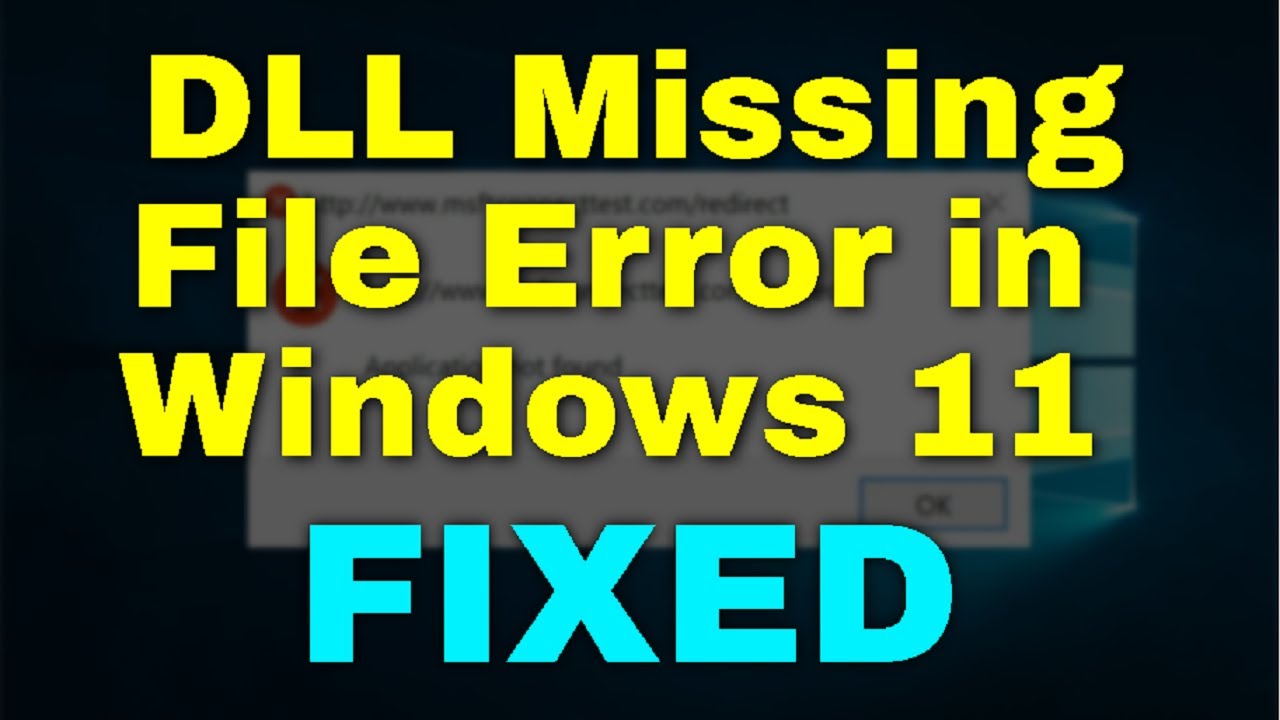 Как исправить ошибку «Отсутствуют все DLL-файлы» в Windows 11