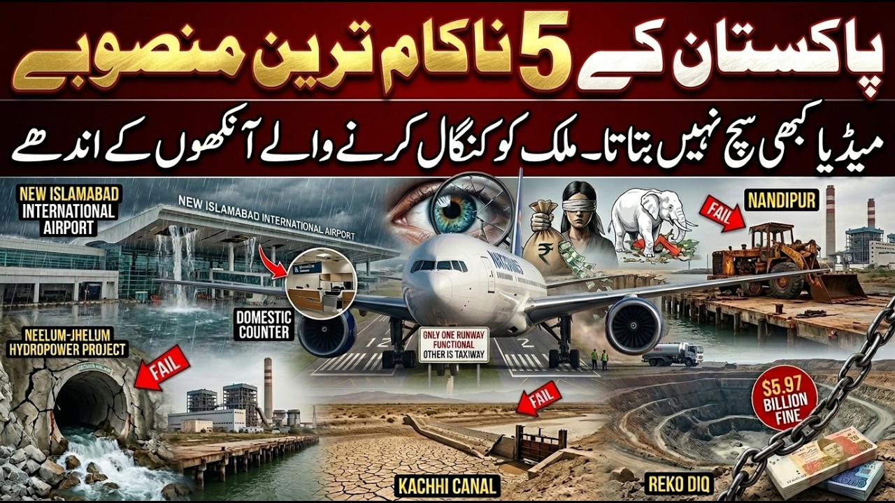 5 Megaprojects That Ruined Pakistan&rsquo;s Economy | Sun LO