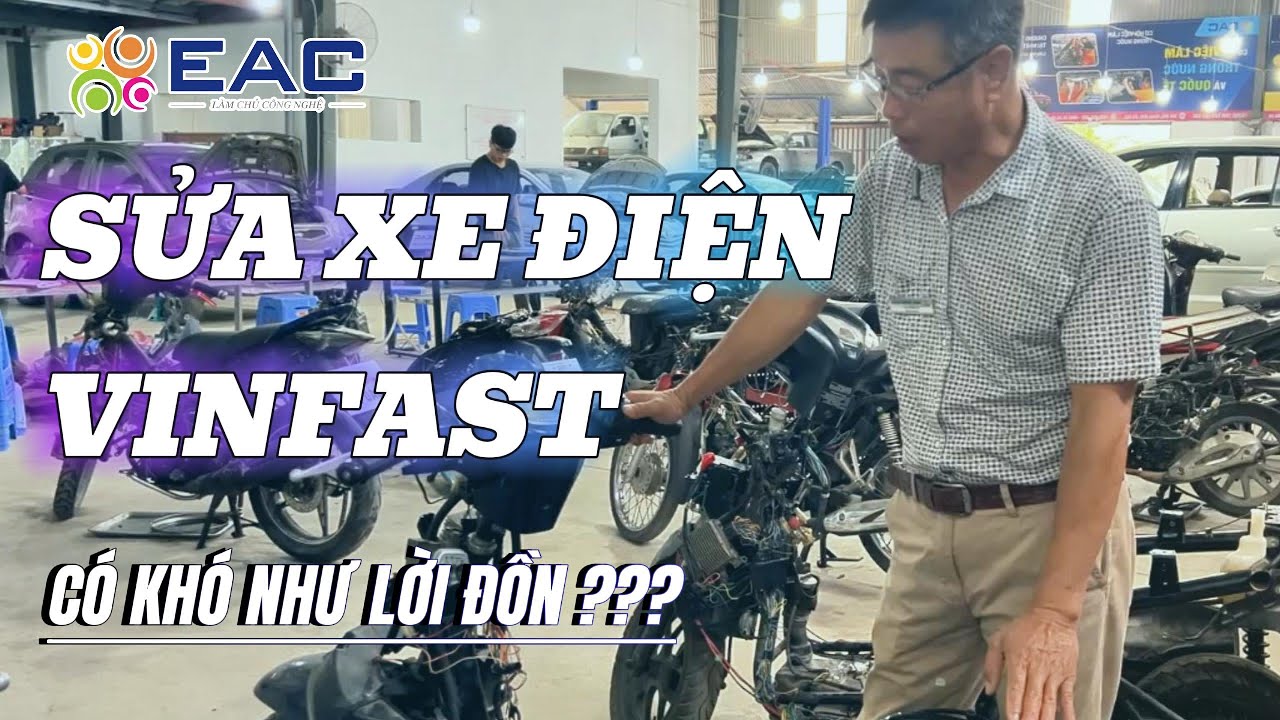 C&aacute;ch sửa xe điện Vinfast Klara đơn giản | EAC (PHẦN 1) #eac #vinfast #xedien