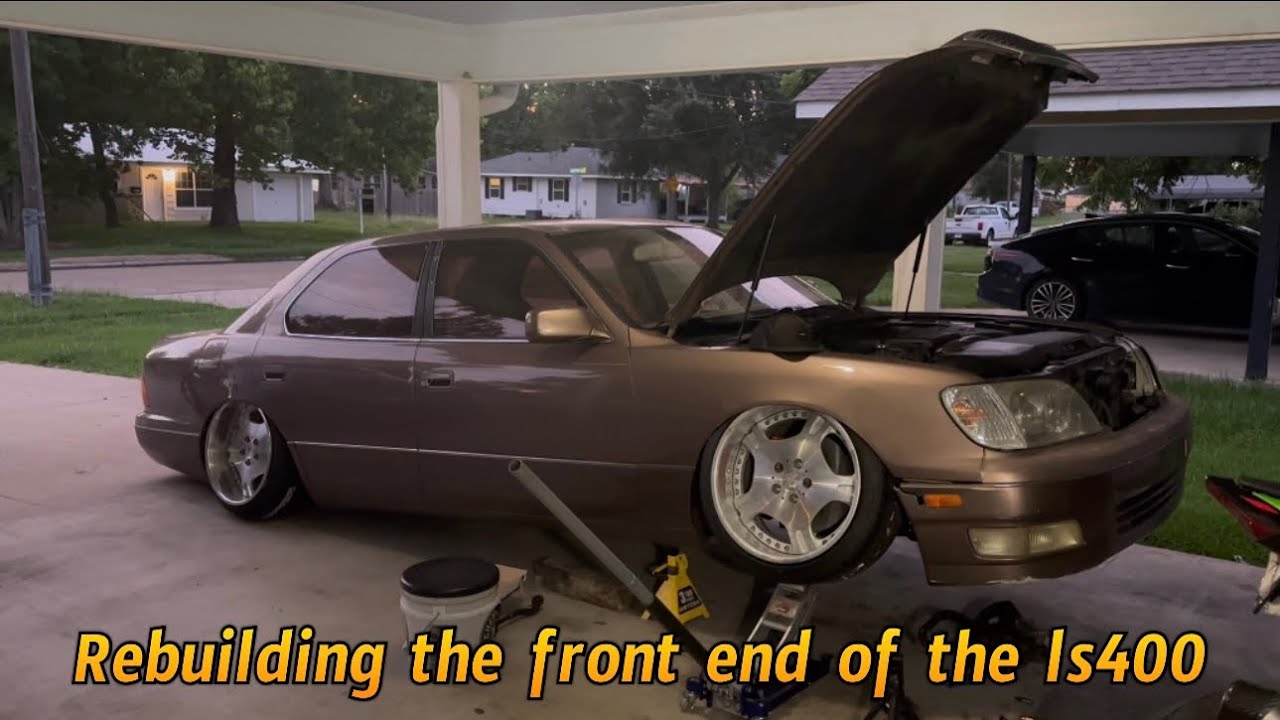 Rebuilding the front end of my ls400 (MORE CAMBER!!)