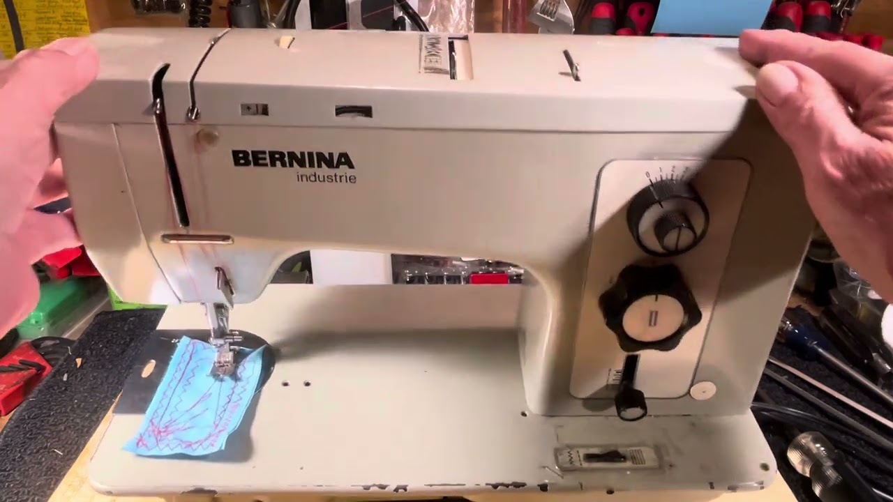 СЮРПРИЗ!! BERNINA 850 «INDUSTRIE» ЗАБЛОКИРОВАНА И НЕ СТОИТ ЧИСТИТЬ. Я ПОЧИНИЛ ЕЁ ЗА 15 МИНУТ (Вид...