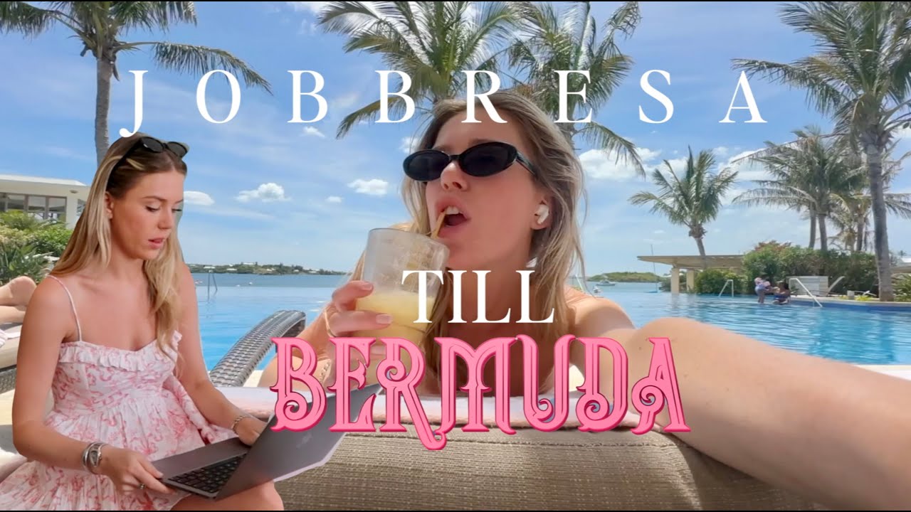 JOBBRESA I BERMUDA - Hur mitt jobbliv ser ut som 24 år