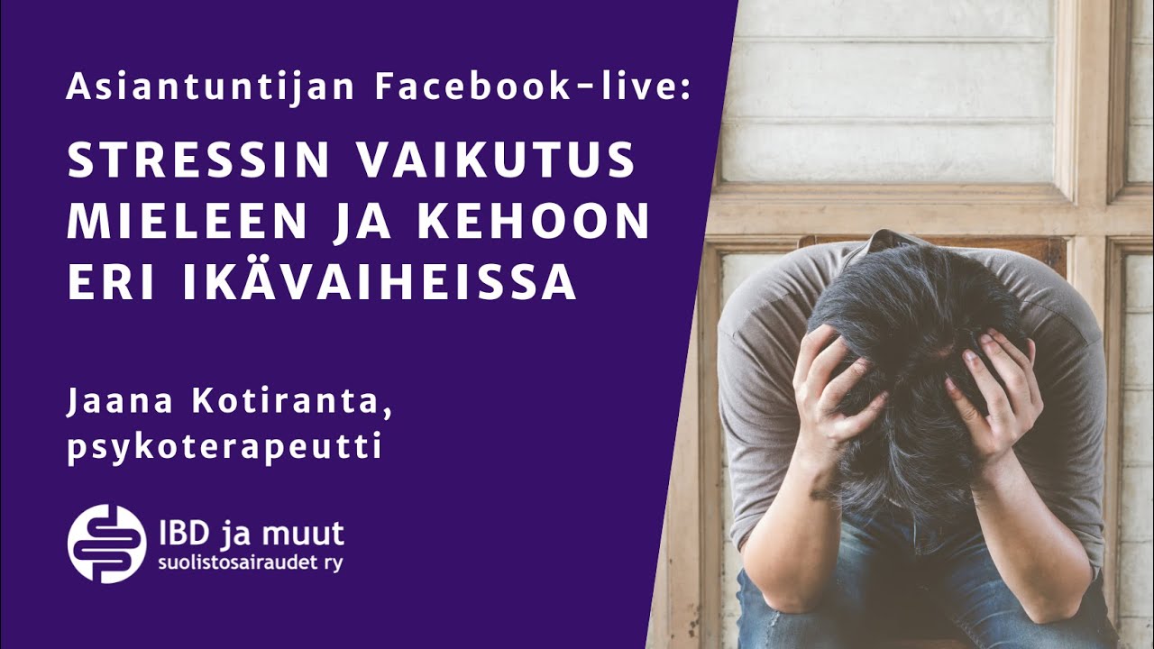 Stressin vaikutus mieleen ja kehoon eri ik&auml;vaiheissa
