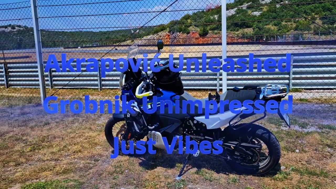 Grobnik - racetrack vibes with Husqvarna Norden 901 Expedition & Akrapović unleashed