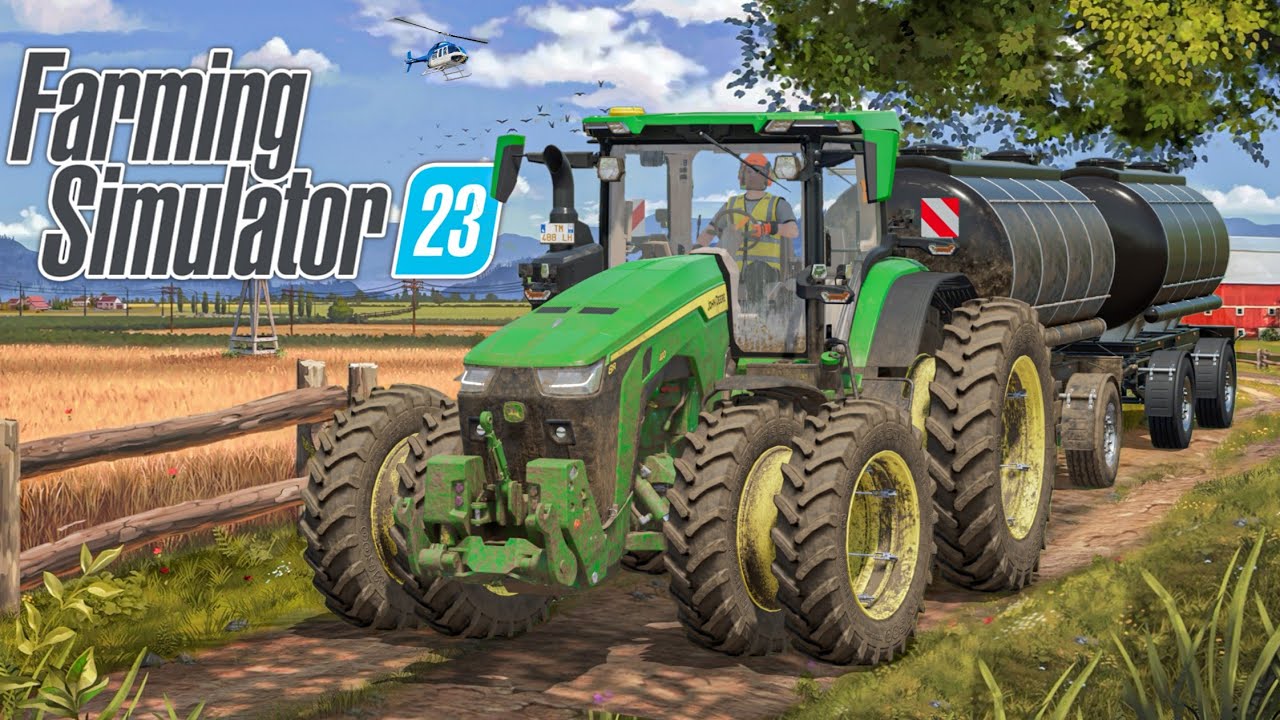 Коровы кормят и дают молоко в FS23 | Farming Simulator 23