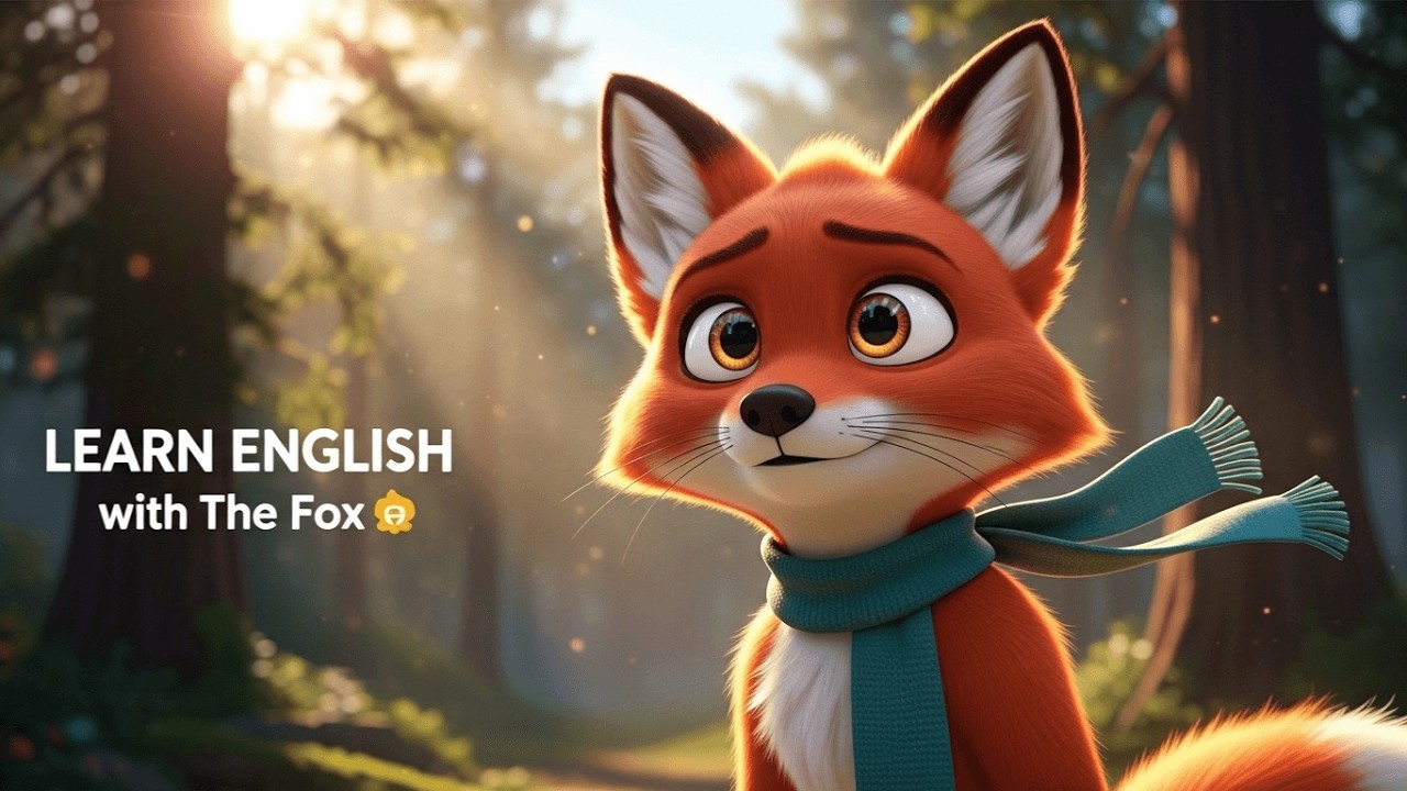 Learn English Through an Inspiring Animal Story 🦊 | The Fox Learns Honesty
