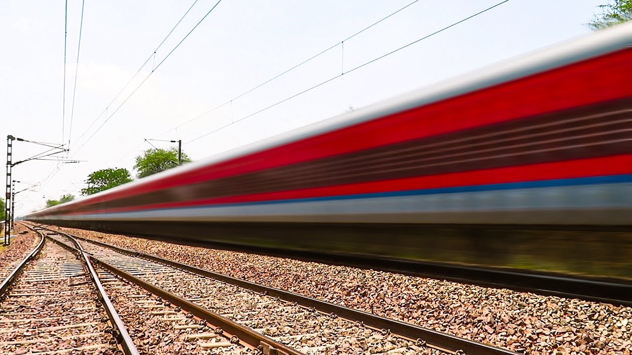 130 kmph Trains Burning Tracks at Kota - Sawai Madhopur Section in Rajasthan