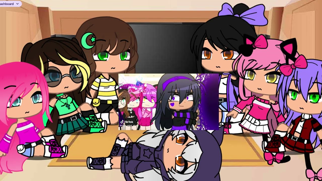 aphmau crew girl gacha club react part 1
