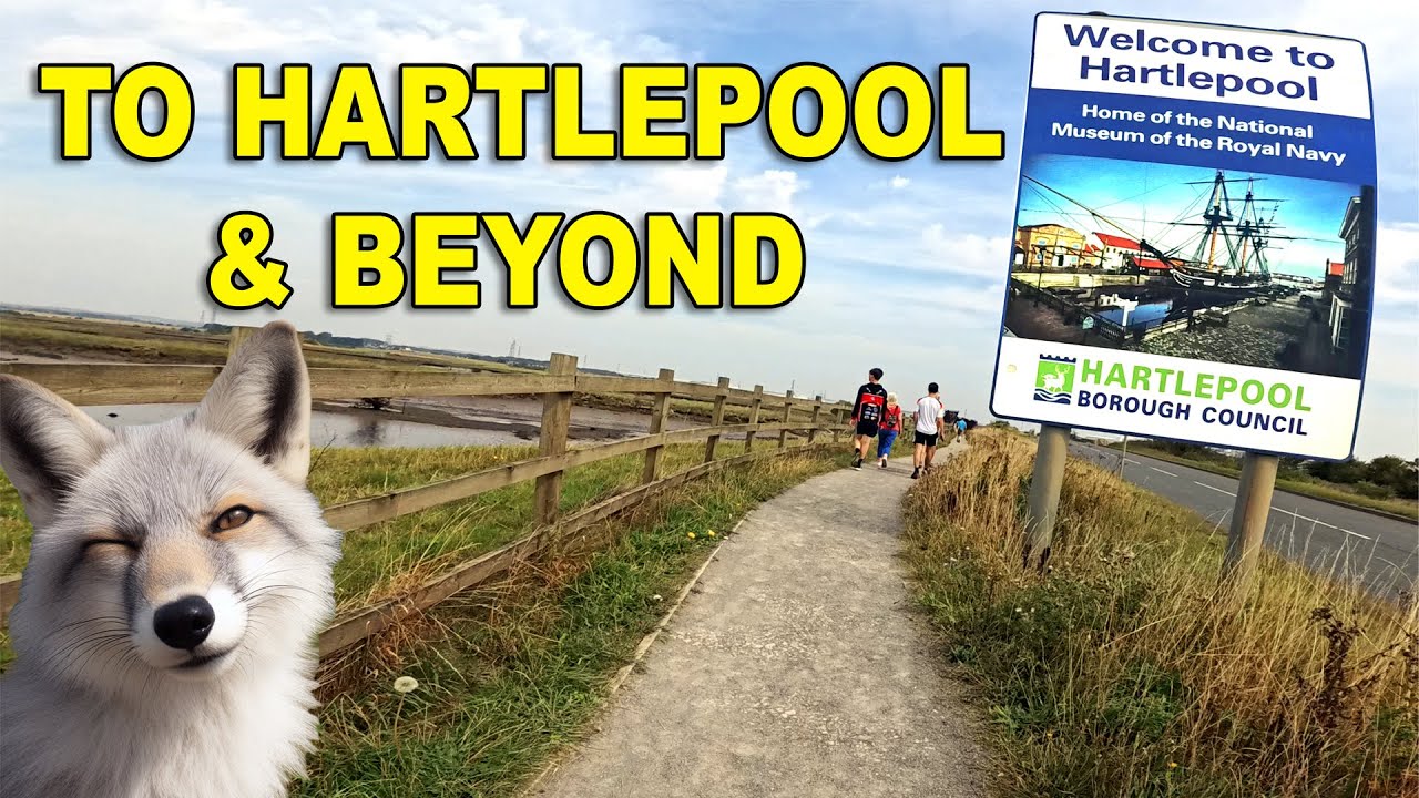 HARTLEPOOL, GREATHAM, COWPEN BEWLEY, SEATON CAREW BIKE RIDE