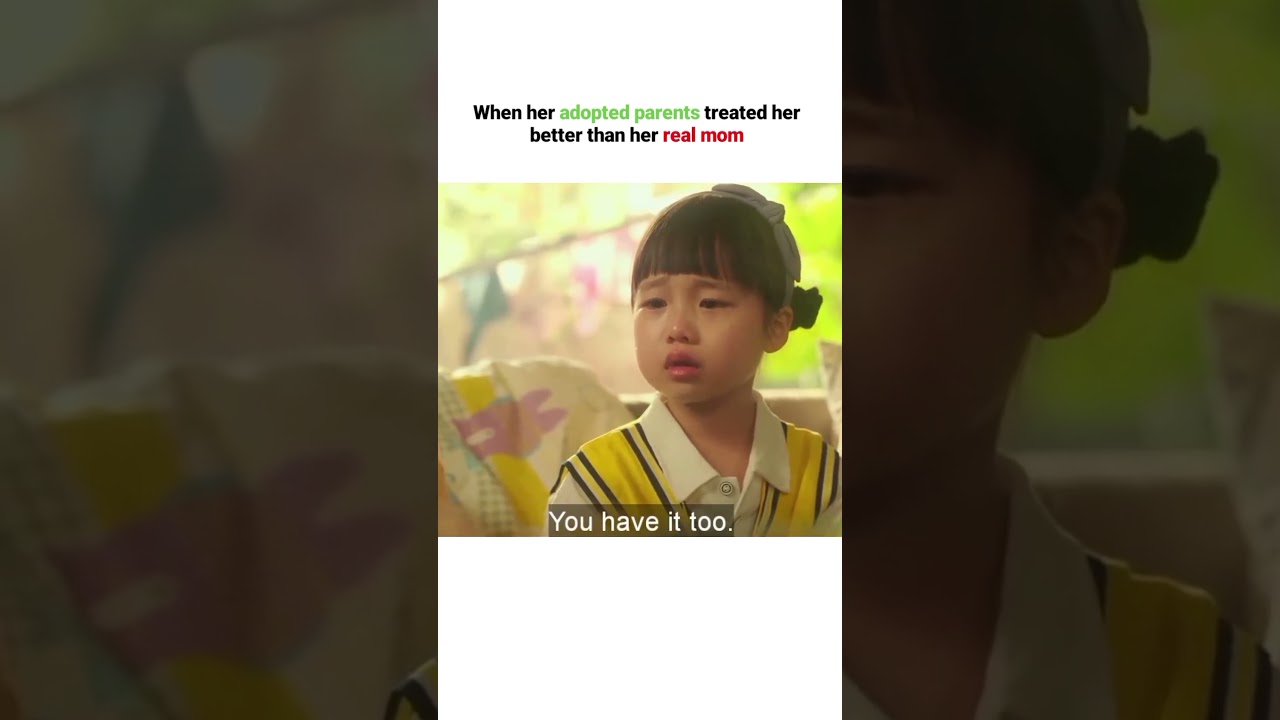 When her adopted parents treated her better than Real Mother 😭 #shorts#7escape #hitv #newkdrama2023