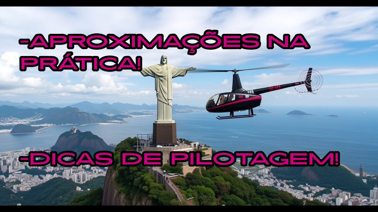 Como Pilotar um helicóptero no Rio 🇧🇷 | Rotas, Regras e Pousos em Helipontos (VR)