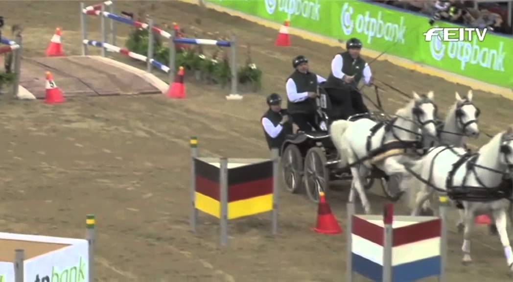 FEI World Cup Driving 2012/13 Budapest - Ijsbrand Chardon 1st Place
