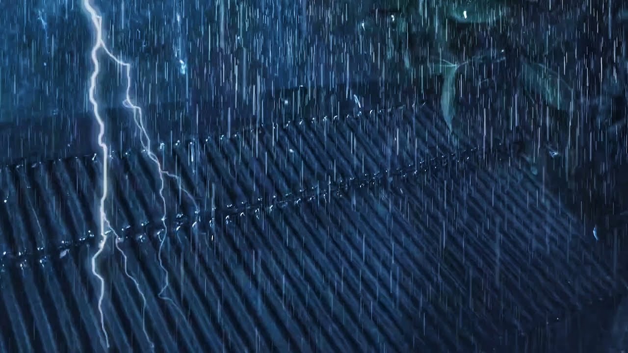 Rainy Day at the Office with Thunder Sounds: Productive Ambience for Work and Concentration