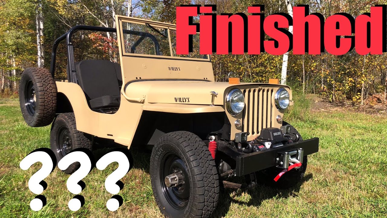Tim Willys CJ2A Jeep 1948 года — готово! Ещё одна лёгкая реставрация завершена, часть 4 из 5.
