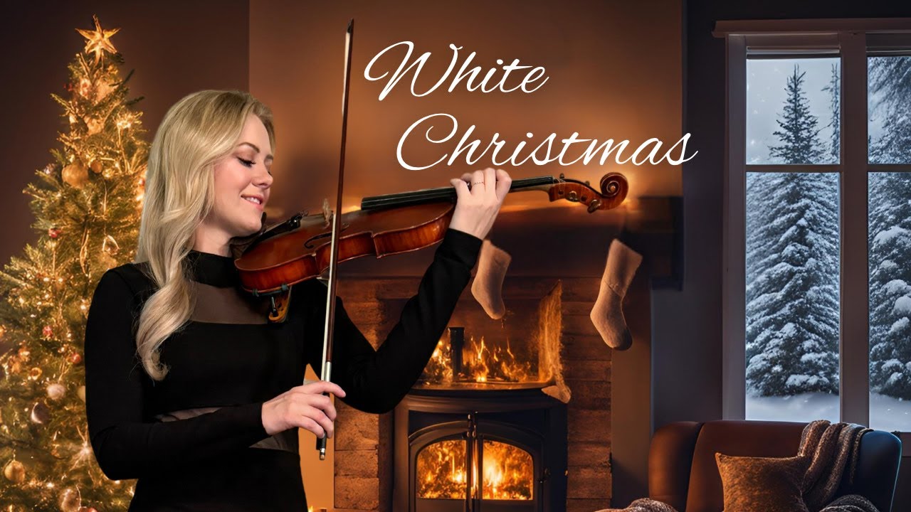 White Christmas - Emily Burak, Violin - Christmas Fireside Sessions Live Performance