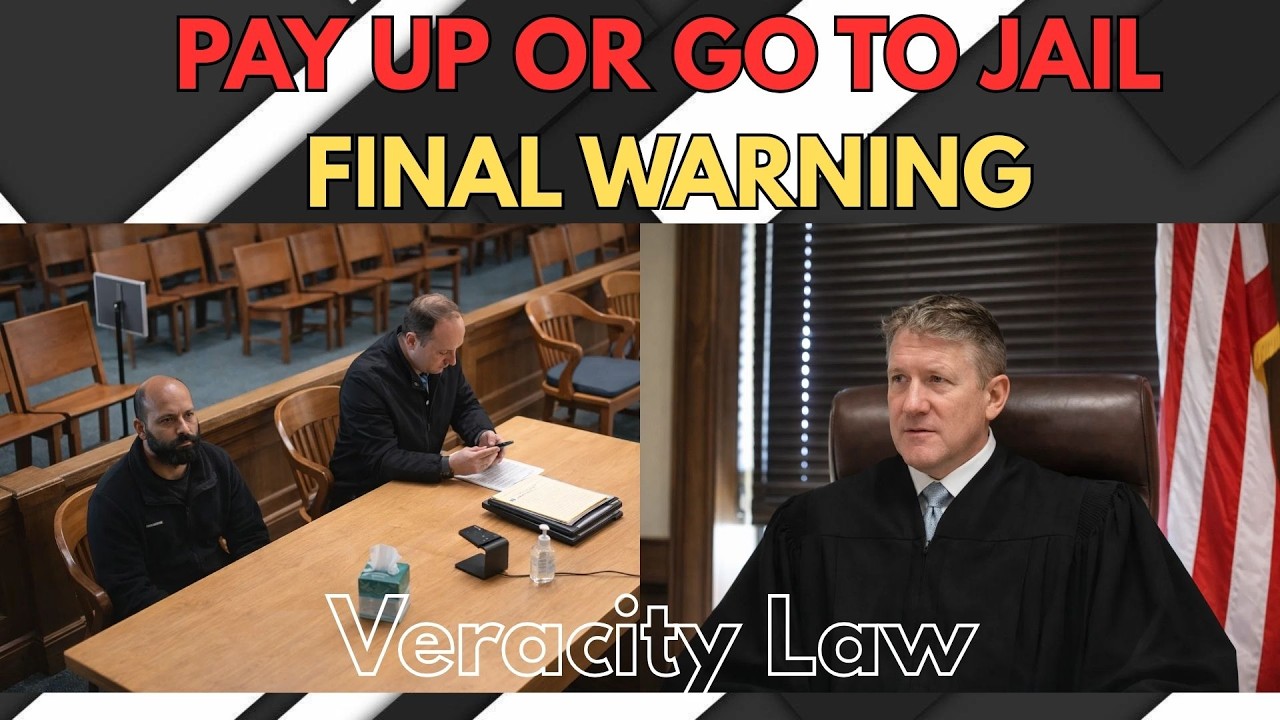One Final Warning: Defendant Faces Jail Over Unpaid Child Support