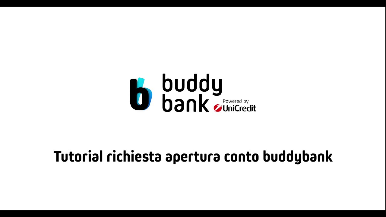 Come aprire il conto corrente buddybank