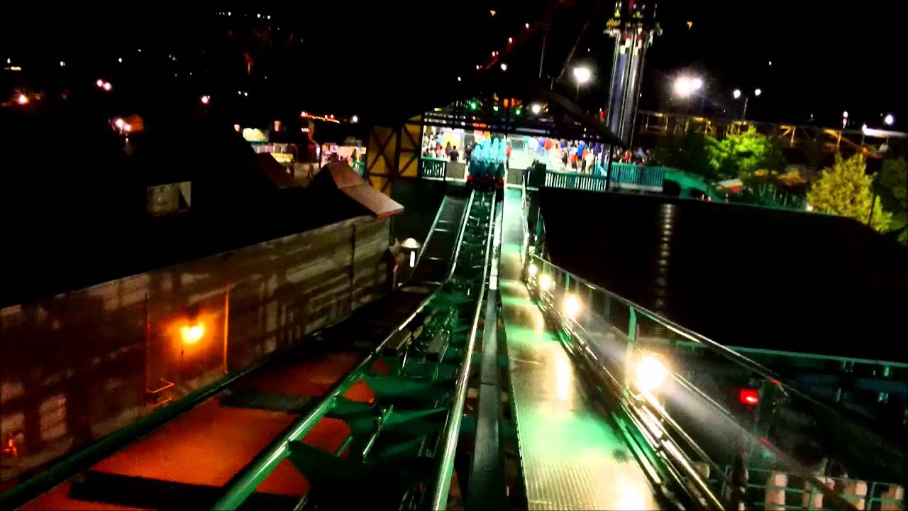 Canada's Wonderland: Leviathan / On Ride Front Row POV / August 24, 2014