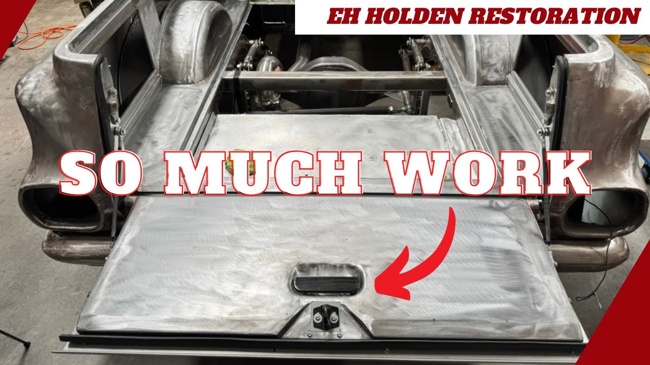 Customising The Tailgate and Fabricating the Hard Lid Latch | Holden RBEH Ute Build