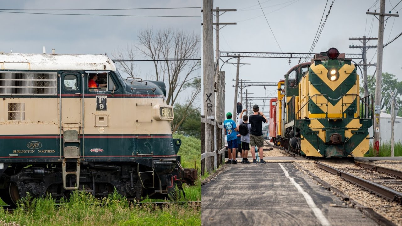 Lots of Trains at IRM Diesel Days 2021