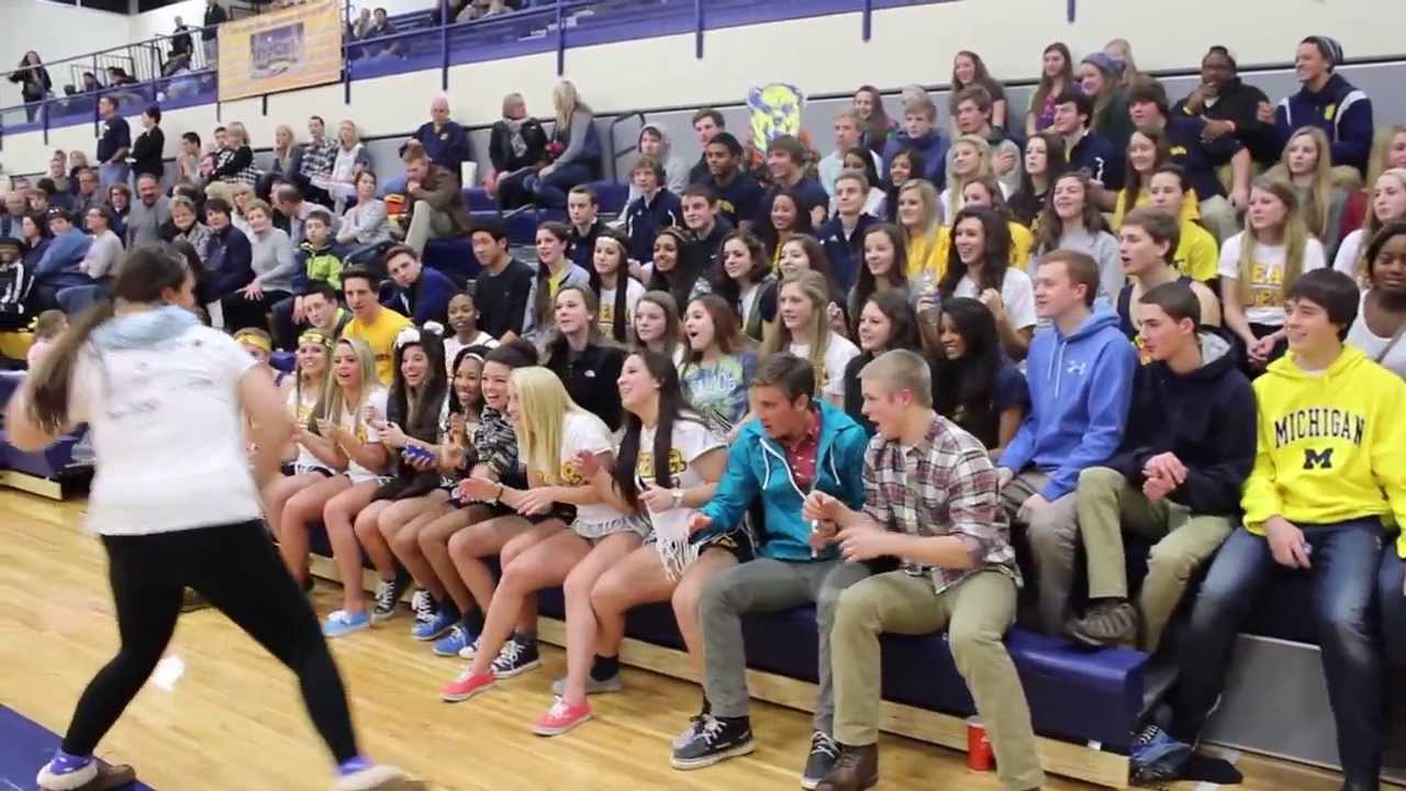 St. Joseph High School: Battle of the Fans 2014