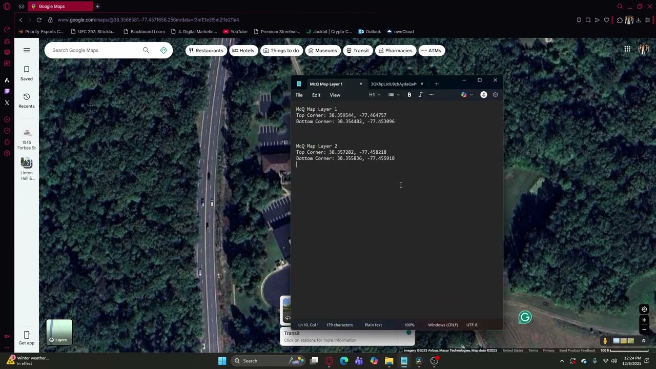 Map Creation (OmniWatch)