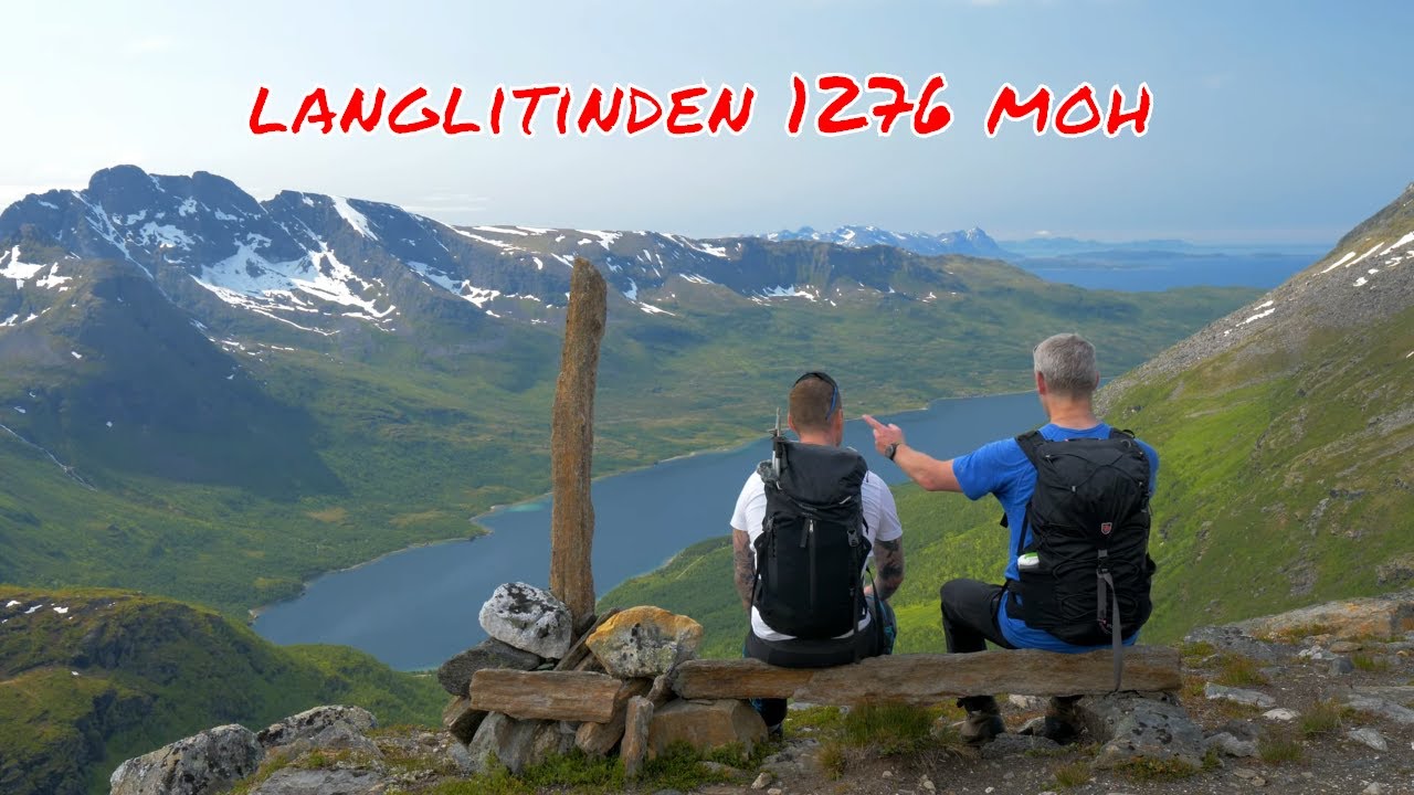 Fjelltur Langlitinden 1276 moh - (Andørja / Ibestad) - 2019.07.07 - 4k