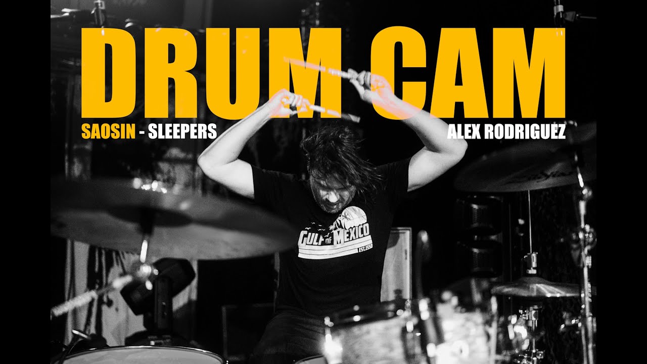 SAOSIN - SLEEPERS (Drum Cam Alex Rodriguez live in Paris)