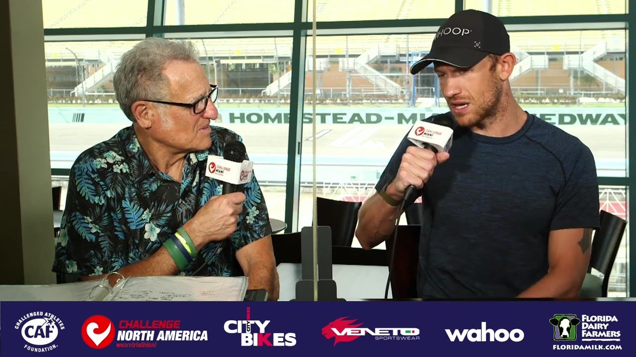 Lionel Sanders on Breakfast with Bob at Challenge Miami