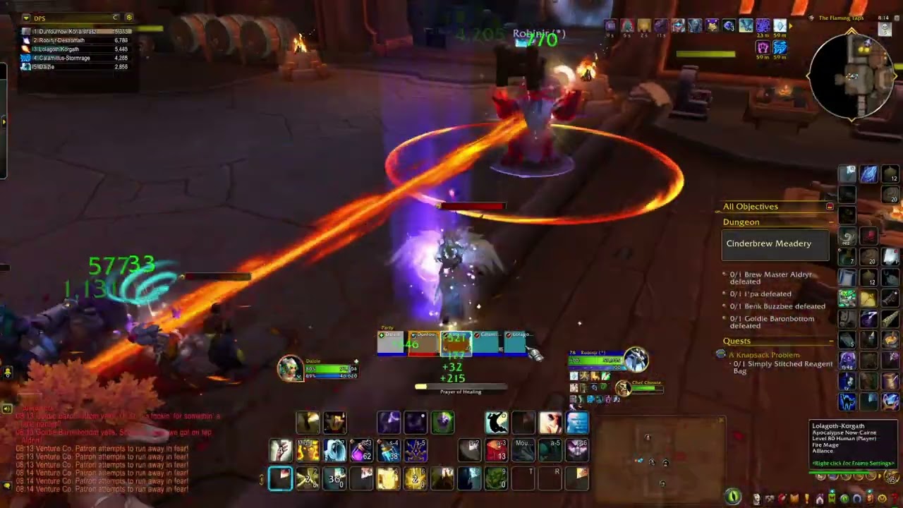 The Flaming Taps