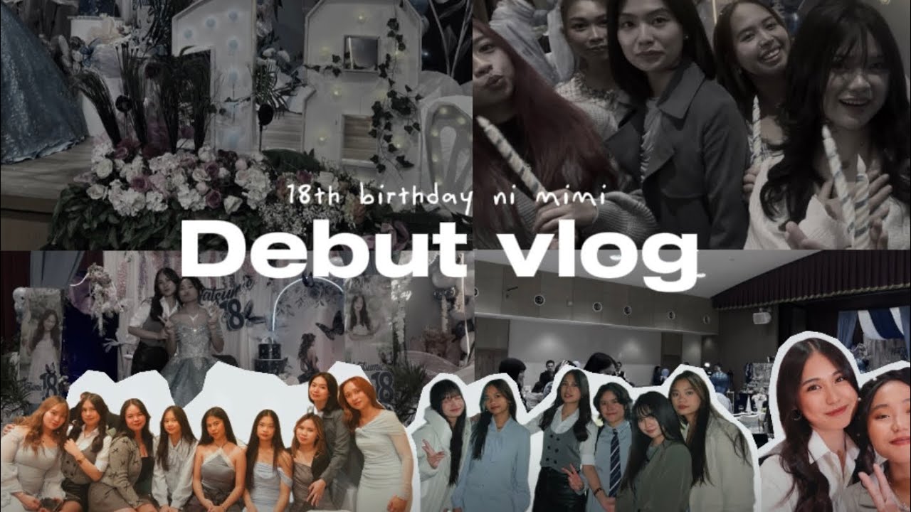 Debut ni mimi vlog🫶🏻 #filipino #livinginjapan #debut 